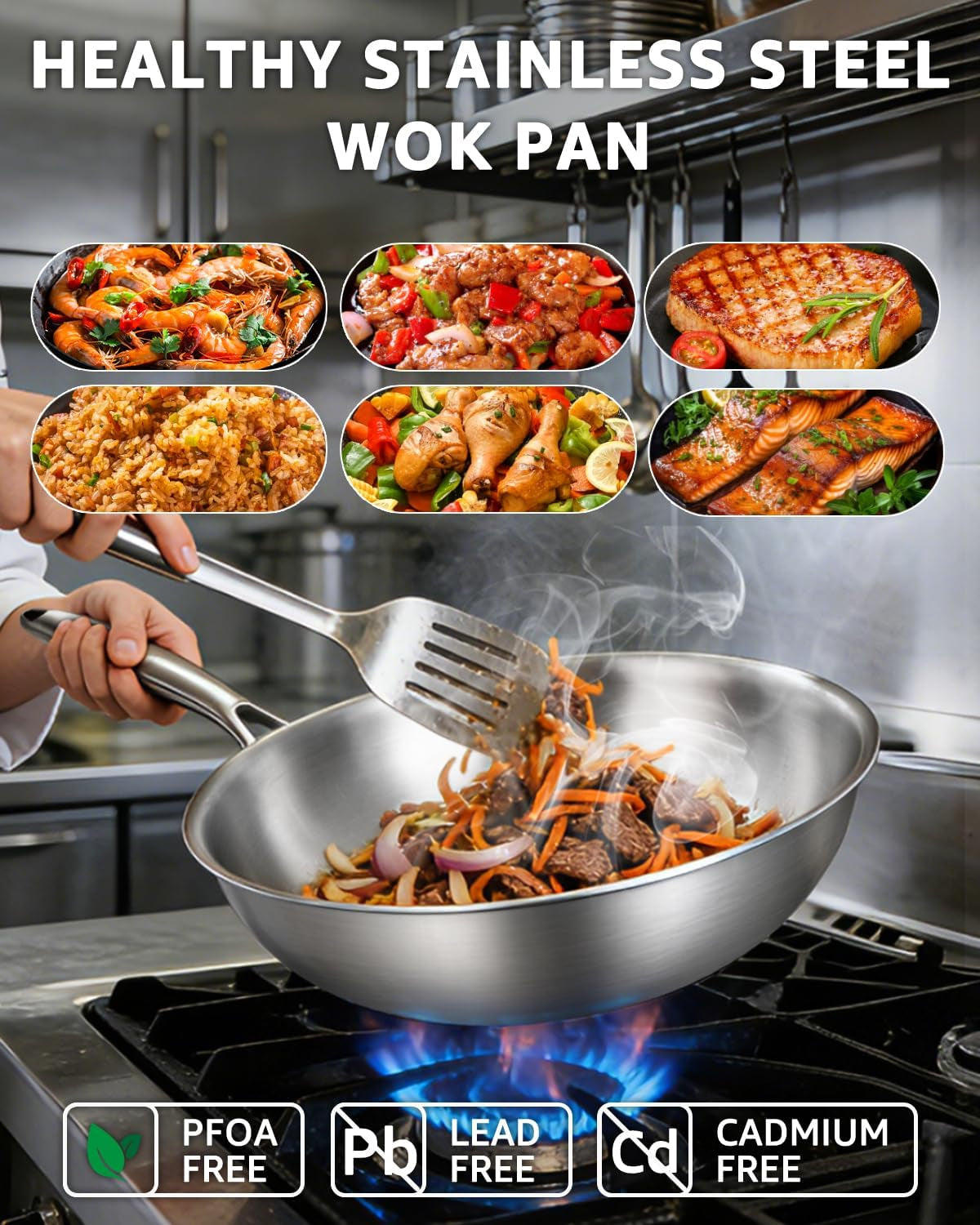 13-inch-tri-ply-stainless-steel-wok-pan-uncoated-wok-for-stir-fry-pfoa-pfos-free-heavy-gauge-flat-bottomed-cookware-suitable-for-induction-electric-stoves-detachable-handle
