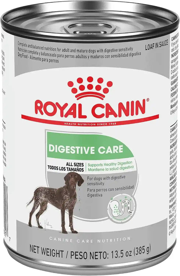 ROYAL CANIN Canine Care Nutrition Digestive Care Adult Loaf in Sauce Dog Food, 13.5 Oz (Pack of 12)1