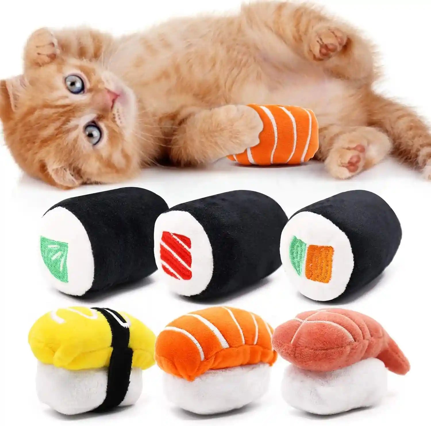 ciyvolyeen-6-pack-plush-bread-catnip-toys-for-indoor-cats-interactive-cat-toy-soft-plush-organic-catnip-bite-resistant-boredom-relief-bread-shapes-trigger-natural-predatory-play