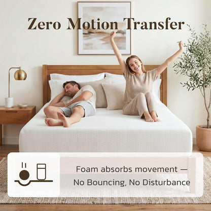 8 Inch Full Size Mattress, Memory Foam Mattress for Guest Room Dorm, Medium | Pressure Relief, Just-Right Medium Feel, Motion Isolation, 75"Lx54"W3