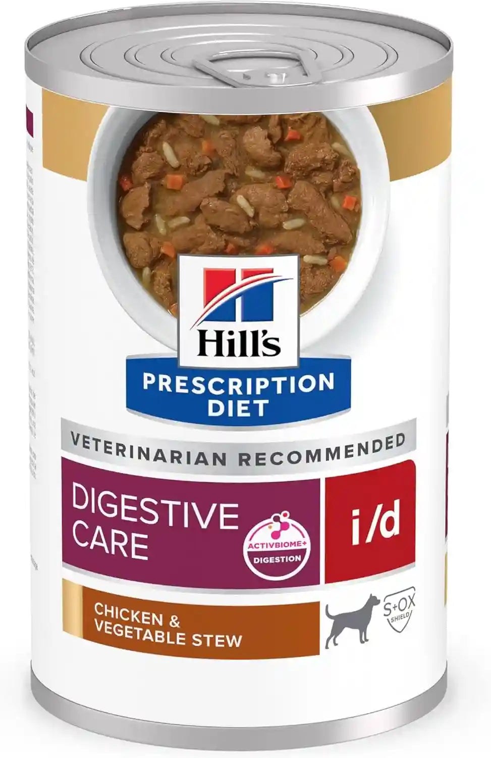 hills-prescription-diet-i-d-digestive-care-wet-dog-food-1-veterinarian-recommended-chicken-vegetable-stew-12-5-oz-cans-12-pack