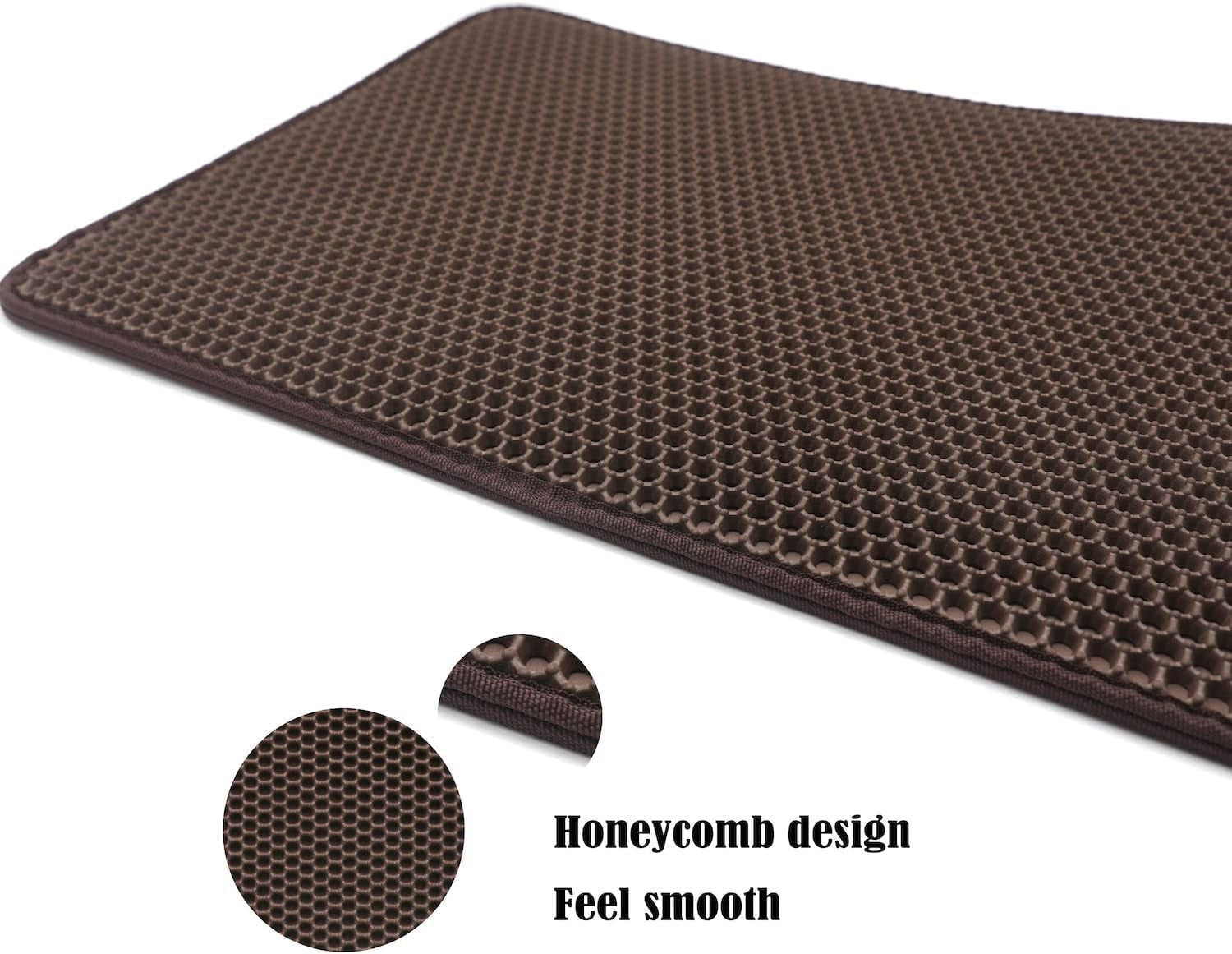 xkmt-animal-pet-supplies-cats-litter-housebreaking-65x55-brown-cat-litter-mat-double-layer-pad-trapper-folding-pad-eva-foam-rubber