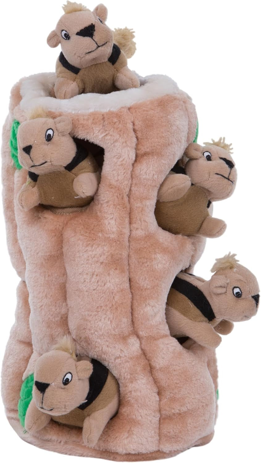 outward-hound-hide-a-squirrel-dog-toy-interactive-2-in-1-plush-puzzle-with-6-squeaky-removable-squirrels-x-large