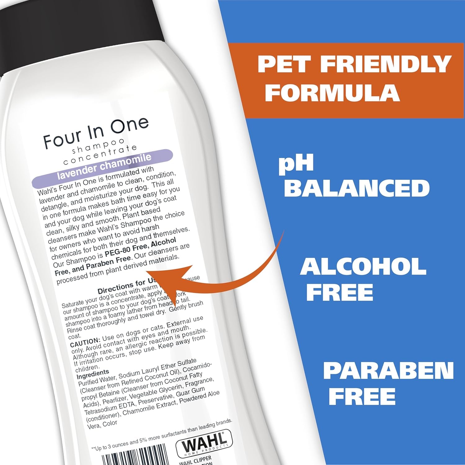 wahl-usa-4-in-1-calming-dog-shampoo-with-lavender-chamomile-scent-cleans-conditions-detangles-moisturizes-pet-friendly-formula-24-oz-model-820000a