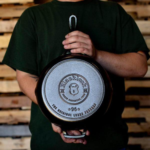 Blacklock 10.25" Triple Seasoned Cast Iron Skillet - Lightweight - Easy Cleanup - Premium Cookware8