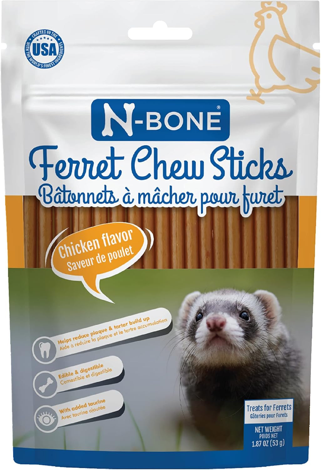 n-bone-ferret-chew-sticks-salmon-flavor-natural-ferret-treats-chew-treats-tasty-snacks-for-ferrets-1-87-oz