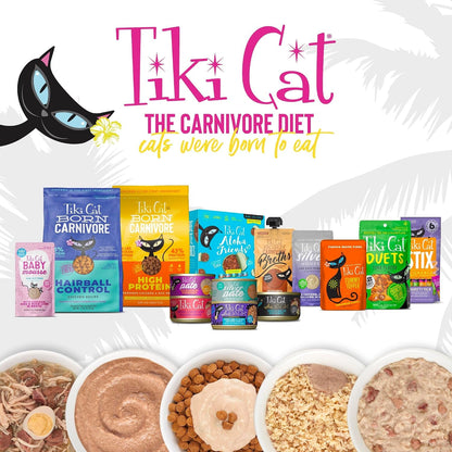 Tiki Cat Baby Stix Wet Cat Treats, Chicken in Creamy Gravy, 0.28 Oz. Sachets (42 Count Jar)9
