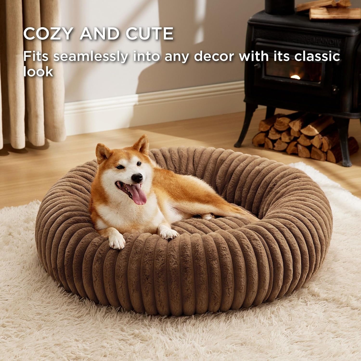bedsure-comfyfleece™-donut-large-dog-bed-washable-faux-fur-with-corduroy-fleece-anti-slip-bottom-round-pet-bed-with-removable-cover-camel-brown-36x36x8-inches-36x36x8in-calming-round-pet-bed-support-plush-with-removable-corduroy-fleece-for-big-dog-anti-slip-bottom-camel-brown
