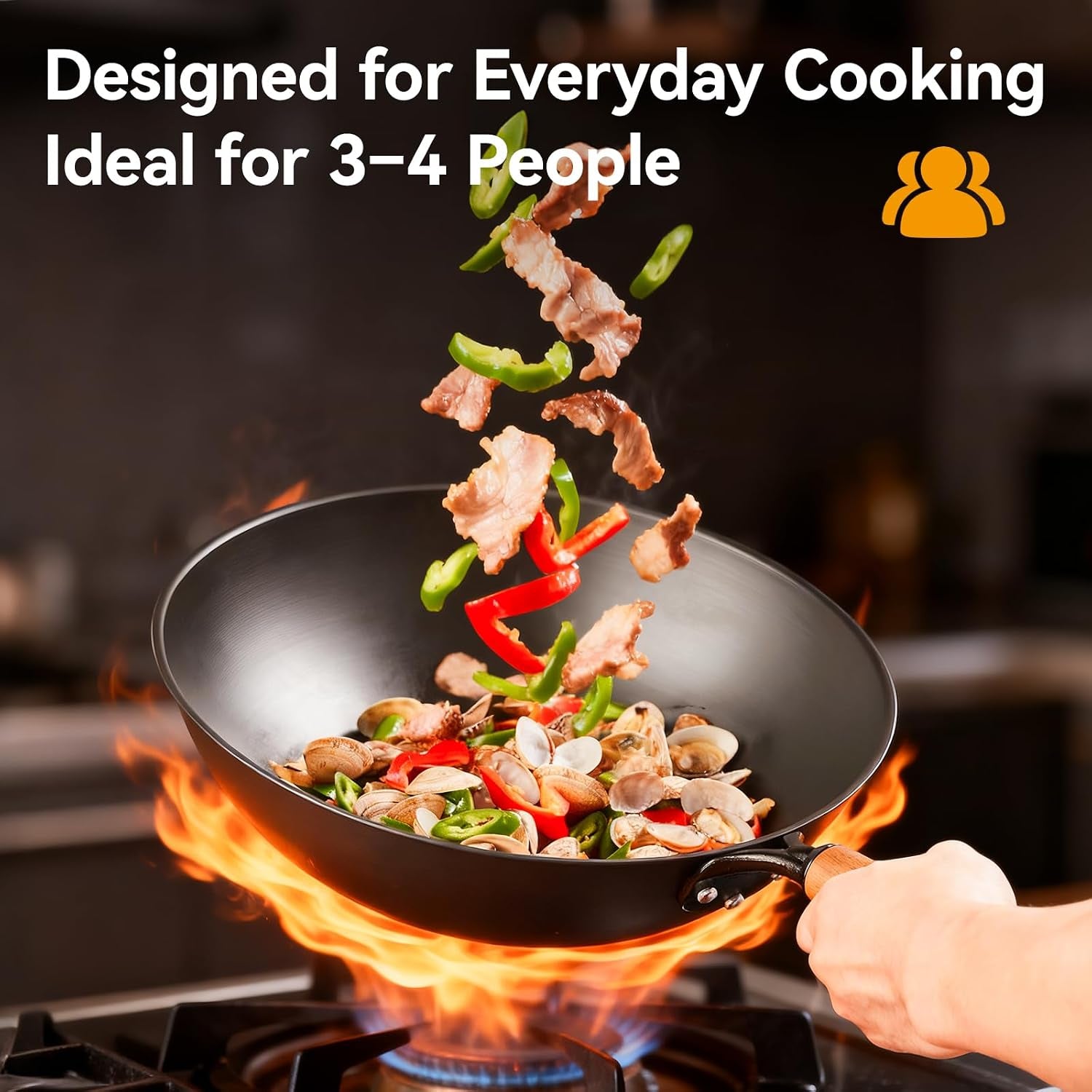 carbon-steel-wok-pan-12-6-inch-flat-bottom-wok-premium-stir-fry-pan-uncoated-iron-woks-for-induction-cookware-and-gas-stoves