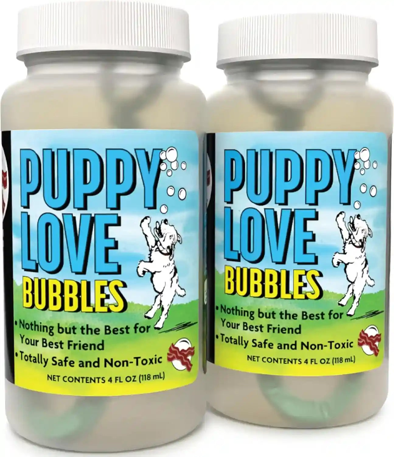 puppy-love-bubbles-peanut-butter-bacon-scented-bubbles-4oz-bottle-2-pack-combo-1-peanut-butter-1-bacon-for-dogs