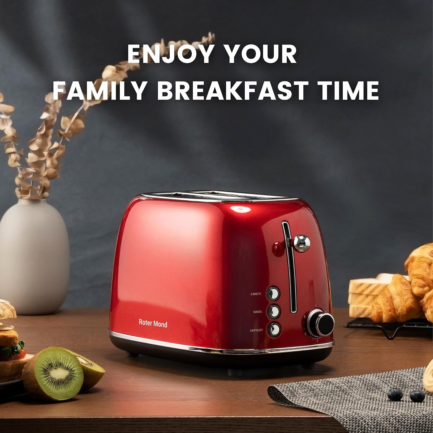 2-slice-toaster-retro-stainless-steel-with-bagel-cancel-and-defrost-functions-6-bread-shade-settings-extra-wide-slots-and-removable-crumb-tray-red