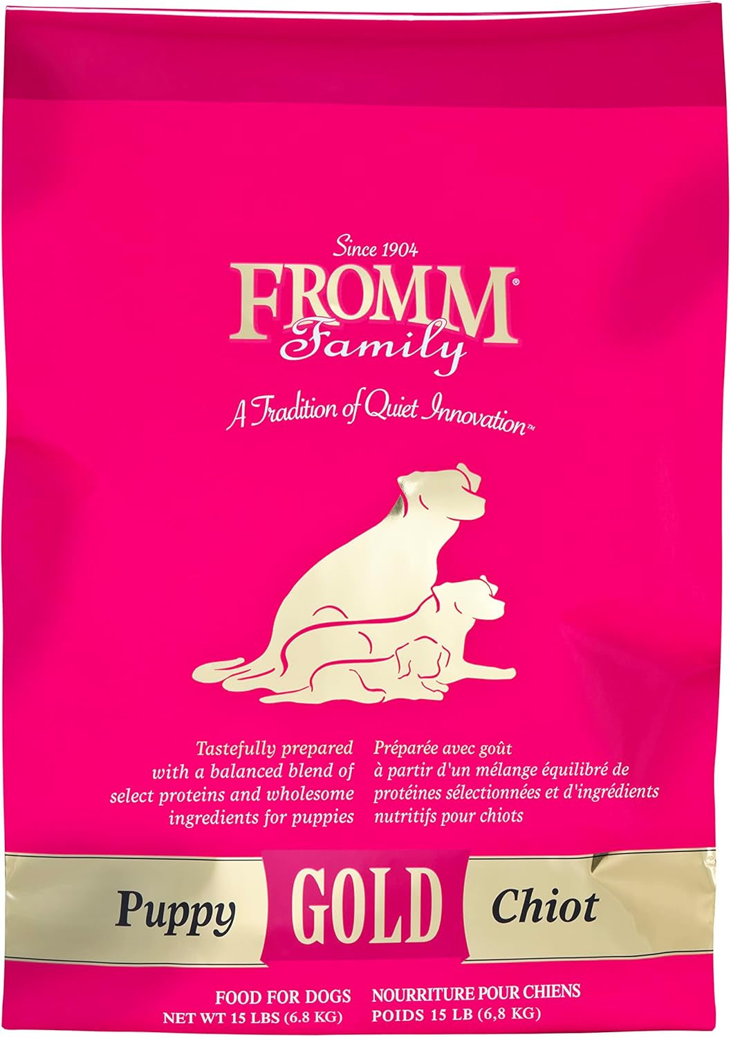 fromm-puppy-gold-premium-dry-dog-food-dry-puppy-food-for-medium-small-breeds-chicken-recipe-5-lb