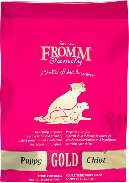 Fromm Puppy Gold Premium Dry Dog Food - Dry Puppy Food for Medium & Small Breeds - Chicken Recipe - 5 Lb11