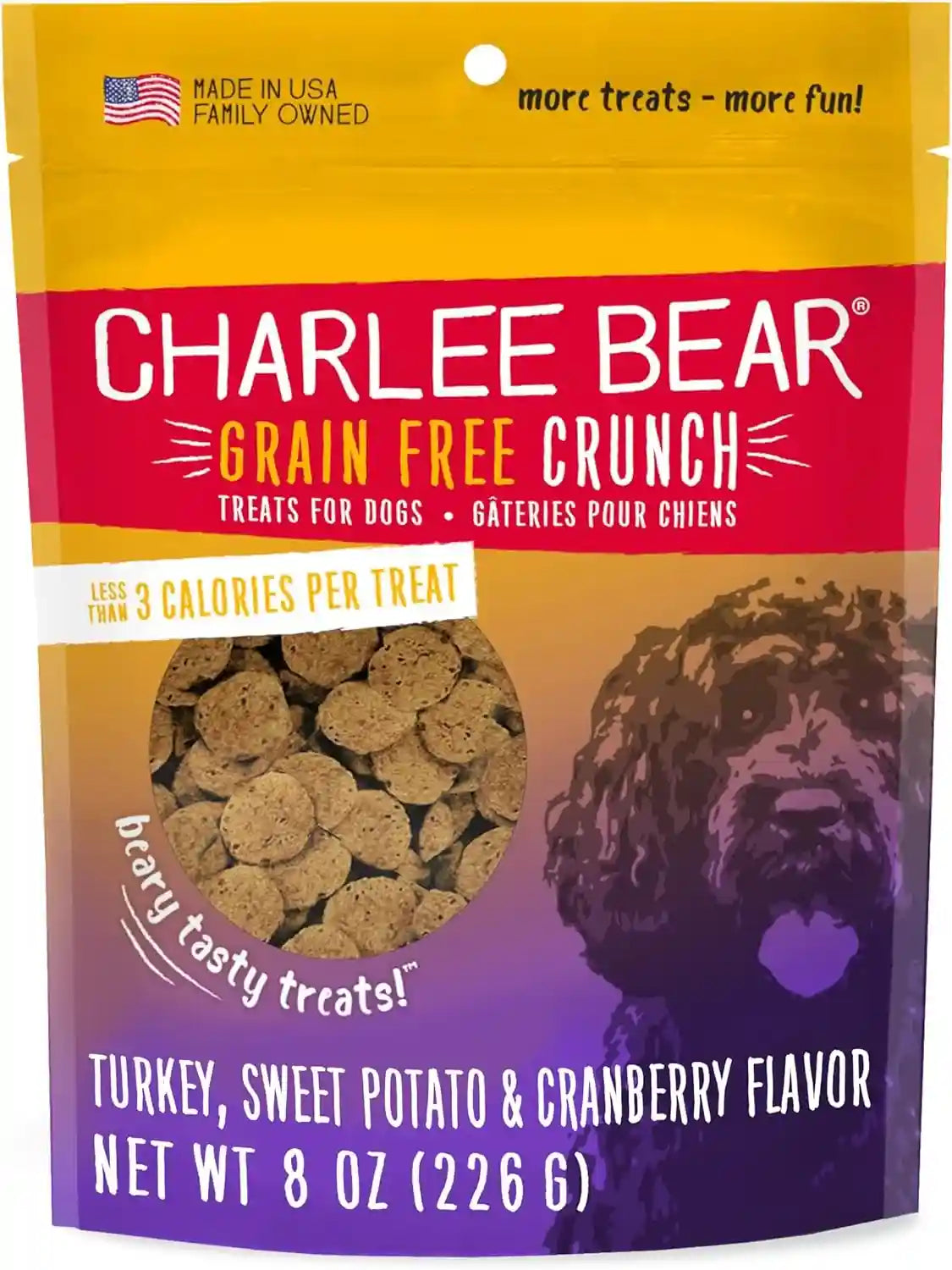 charlee-bear-crunch-grain-free-dog-treats-bacon-and-blueberry-8-ounce-resealable-bag-low-calorie-training-treats-for-dogs-limited-ingredient-healthy-crunchy-dog-snacks-made-in-usa