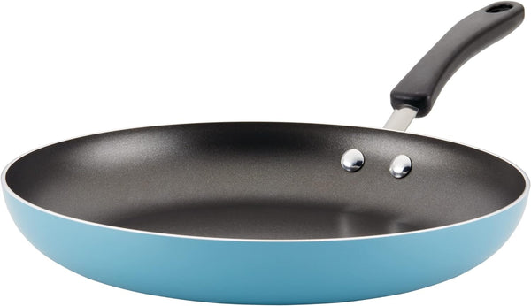 Cookstart Aluminum Diamondmax Nonstick Frying Pan, Large Skillet, 12.25-Inch, Aqua1