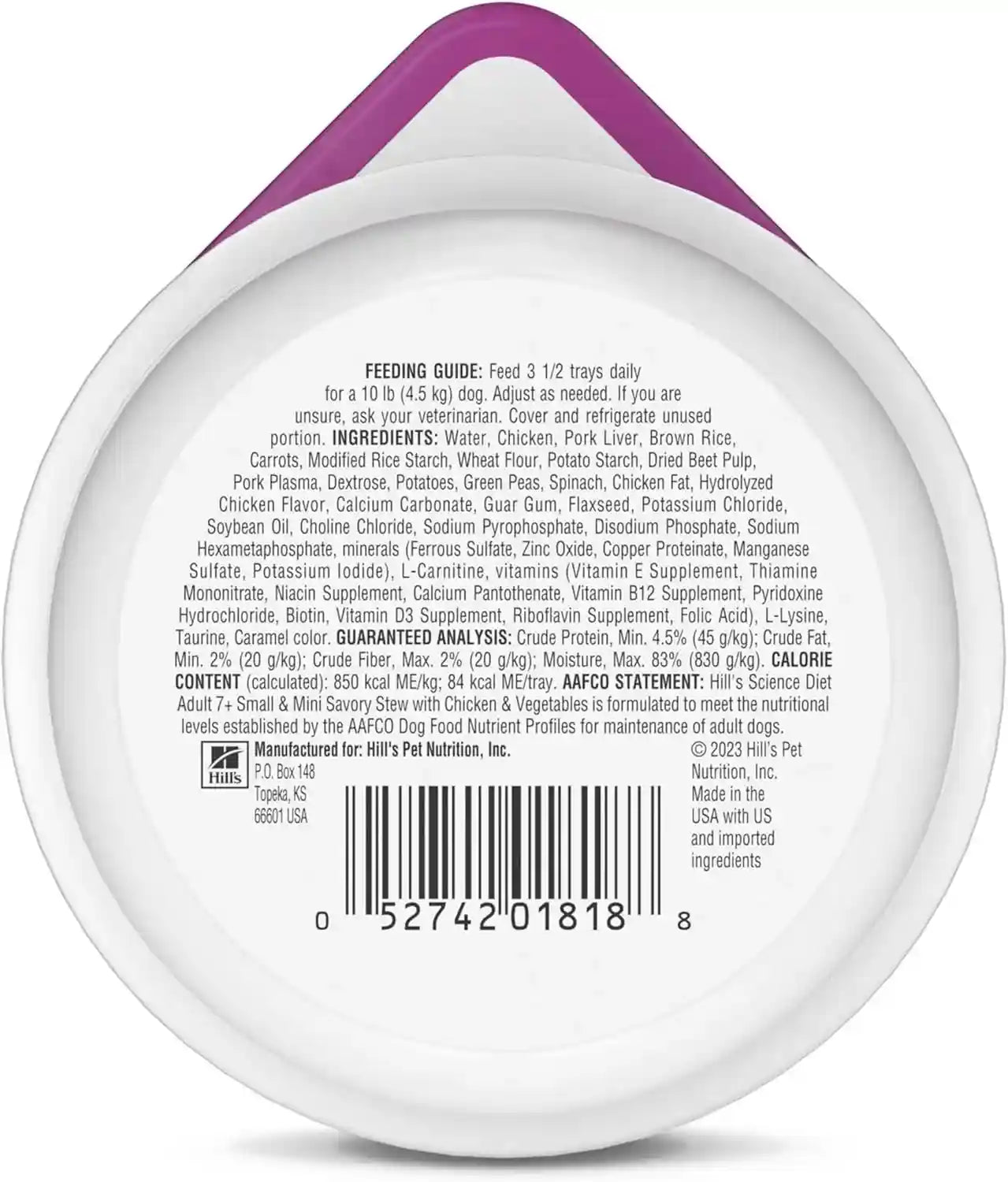 hills-science-diet-adult-7-small-mini-wet-dog-food-1-veterinarian-recommended-chicken-vegetables-3-5-oz-trays-12-pack