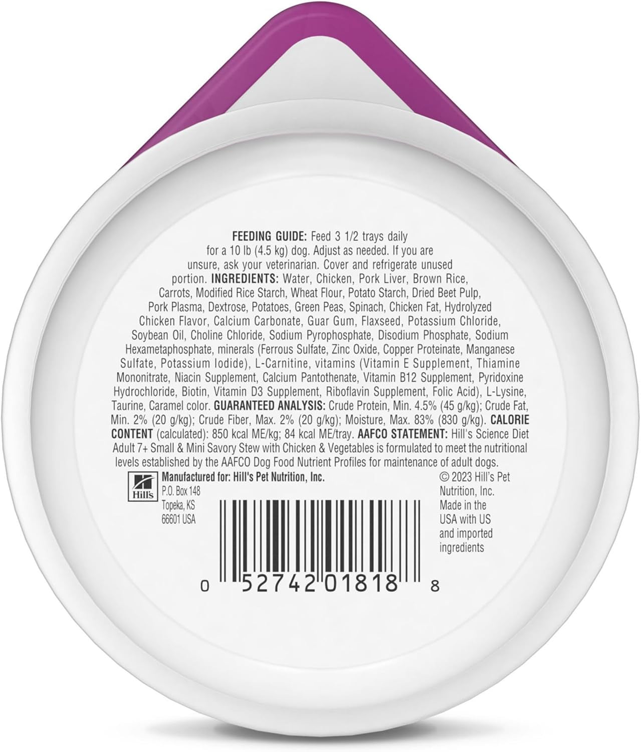 hills-science-diet-adult-7-small-mini-wet-dog-food-1-veterinarian-recommended-chicken-vegetables-3-5-oz-trays-12-pack