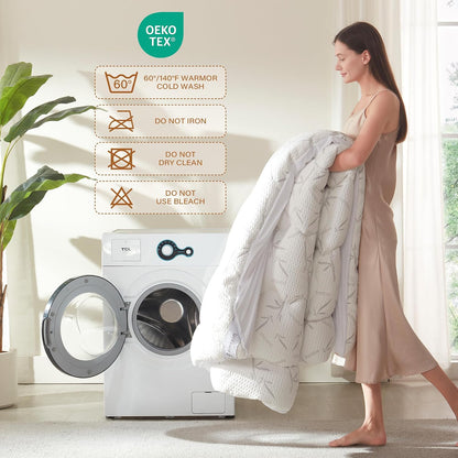 Queen Size Mattress Topper, Thick Pillow Top Mattress Pad，Up to 21 Inch Deep Pocket,Soft Breathable Mattress Pad for Back Pain, Waterproof Protector Cover(White)8