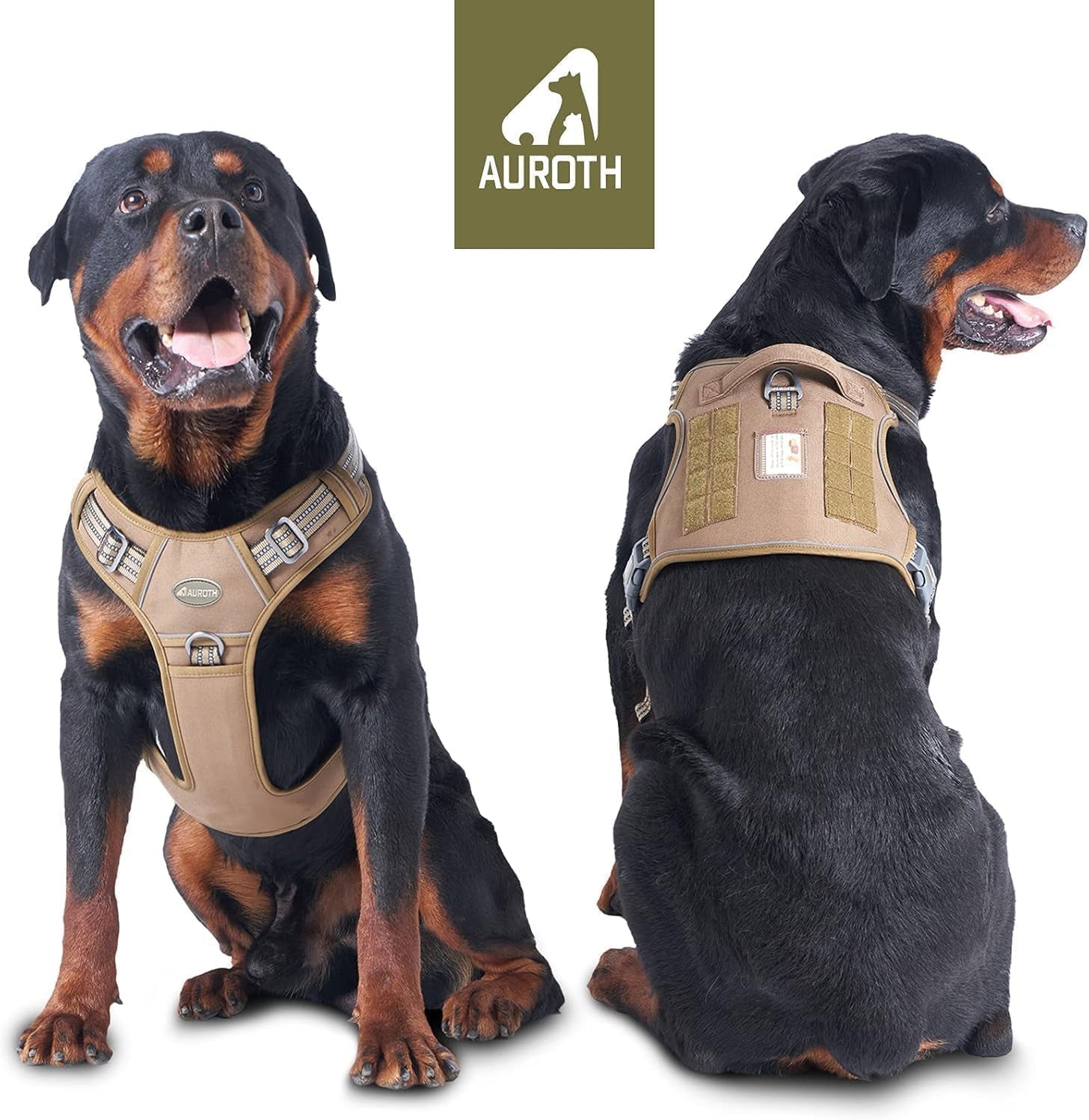 auroth-tactical-dog-harness-for-large-dogs-no-pull-adjustable-pet-harness-reflective-k9-working-training-easy-control-pet-vest-military-service-dog-harnesses-army-yellow-l