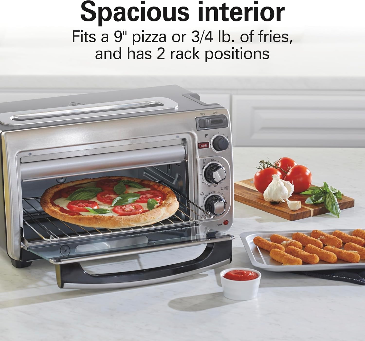 2-in-1-countertop-toaster-oven-and-long-slot-2-slice-toaster-bake-broil-toast-2-rack-positions-60-minute-timer-automatic-shut-off-shade-selector-stainless-steel-31156j