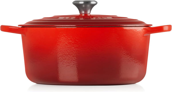 Le Creuset Enameled Cast Iron round Dutch Oven, 7.25 Qt., Cerise4
