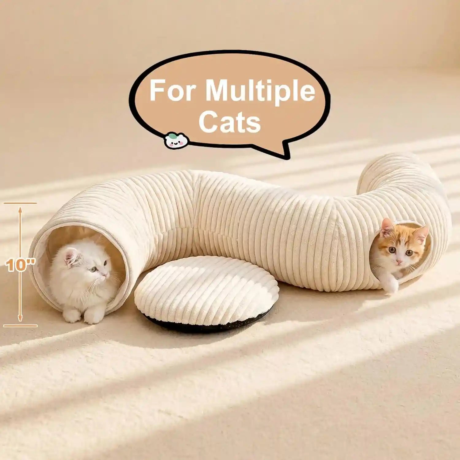 cat-tunnel-bed-with-40-pcs-interactive-cat-toys-cat-tube-with-kitten-toys-for-indoor-kittens-collapsible-play-tunnel-white