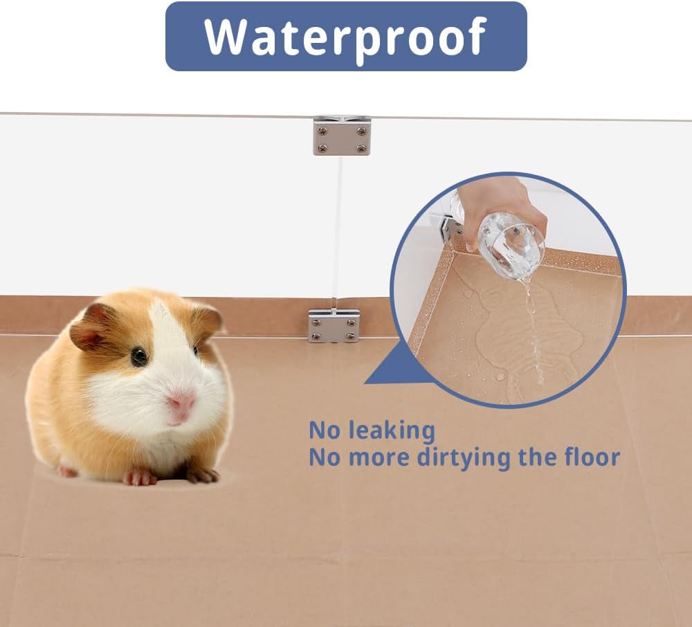 disposable-guinea-pig-cage-liners-48-x24-large-liner-bag-for-guinea-pig-cage-bottom-water-resistant-kraft-paper-4pack