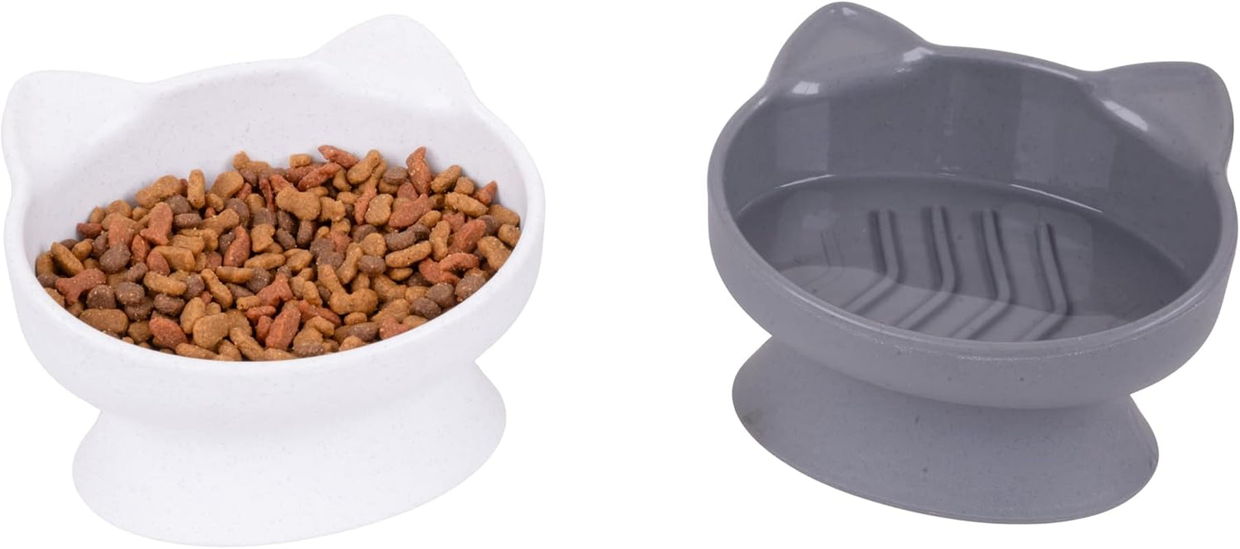 kitty-city-elevated-cat-bowls-set-of-2-whisker-friendly-raised-cat-food-water-dishes-modern-pedestal-design-dishwasher-safe-6-5-oz-each-white-gray