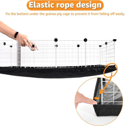 Pjyucien C&C Cage Bottom 24"X48", Easy to Install | Use as Top, Use as Bottom and Top Set, Protect Floor, Saves Time and Effort,For Guinea Pig and Other Small Animals6