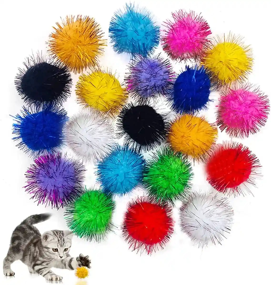 pet-show-20-pcs-cat-crinkle-toy-ball-2-5inch-mylar-cat-pounce-chase-toys-colorful-paper-ball-chase-training-activity-for-cats-kittens