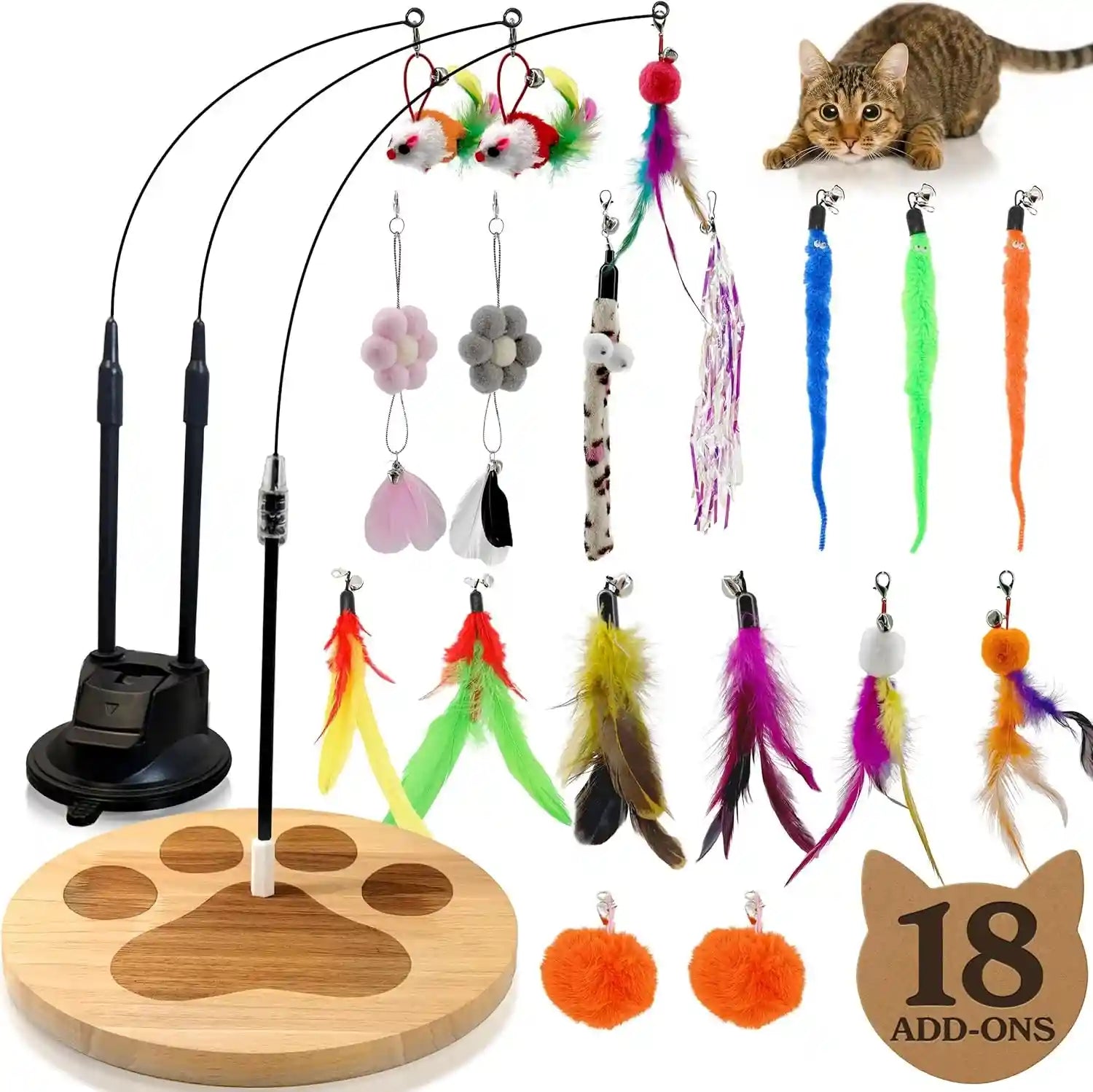 2-cat-toy-9-feather-lures-interactive-cat-toys-for-indoor-cats-interactive-kiteen-toys-enrichments-for-boared-indoor-adult-cats-kittens-suction-cup-juguetes-para-gatos-teaser-feather-wand