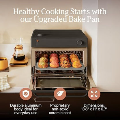 Our Place Wonder Oven & Essentials Kit, 3-Piece Oven, Pan & Air Fry Basket | 6-In-1 Air Fryer Toaster Oven, Steam Infusion, Convection Cooking, Extra Bake Pan and Air Fryer Basket, Pfas-Free, Nonstick5