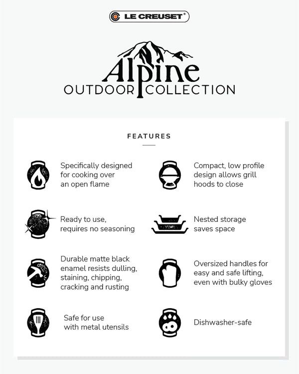 Le Creuset Enameled Cast Iron round Dutch Oven, 4.25 Qt. | Alpine Outdoor Collection8