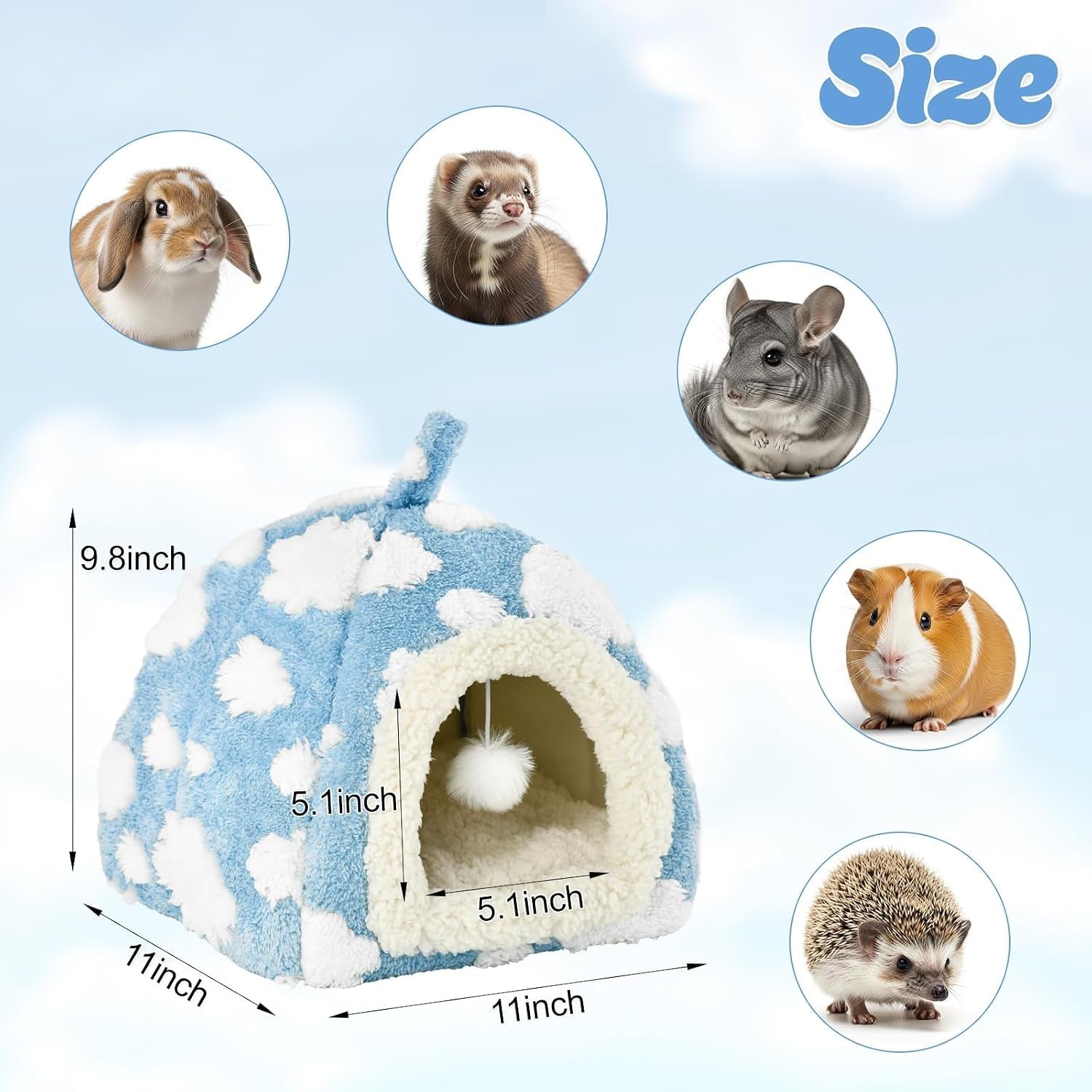 bunny-bed-blue-sky-with-cloud-pattern-house-for-rabbit-guinea-pig-hiding-hut-small-animals-hideaway-indoor-habitat-for-bunny-guinea-pigs-blue