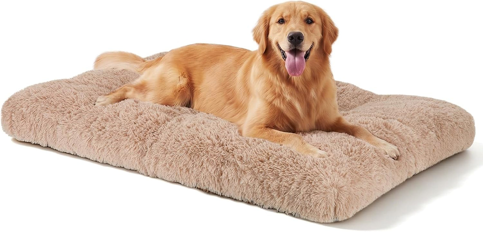 joejoy-large-dog-bed-crate-pad-deluxe-plush-washable-dog-beds-fulffy-soft-kennel-pad-anti-slip-pet-sleeping-mat-for-extra-large-medium-small-dogs-40-x-27-beige