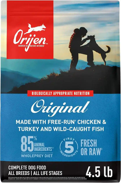ORIJEN Grain Free WHOLEPREY Dry Dog Food Original Recipe 23.5Lb. Bag | WHOLEPREY Ingredients, Grain Free, Made in the USA, Skin & Coat, Global Quality Ingredients15