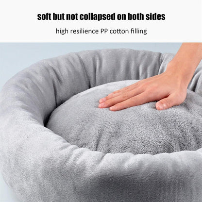 Medium Size Egg Tart Cat Litter Color Warm Pet Litter Four Seasons Universal Removable and Washable Pet Enclosure Design Pet Litter (Color : Blue) (Gray)2