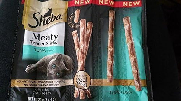 Sheba Meaty Tender Sticks Tuna Flavor - 5 Breakable Sticks (Pack of 3)2