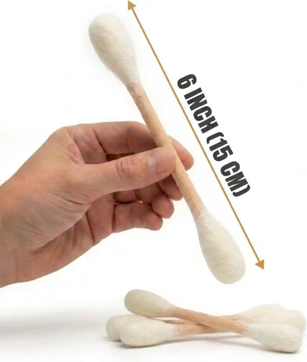 Glaciart One Swabs Cat Toys with Catnip - 6 Pk | Durable for Chew, Cute Cat Toys Interactive Kitty for Boredom, Exercise, & Play | Filled W/Organic Catnip for Anxiety & as Digestive Aid | Gift Idea2