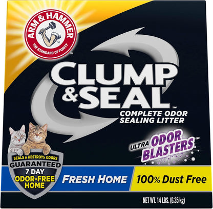 ARM & HAMMER Clump & Seal Cat Litter, Fresh Scent 14Lb1