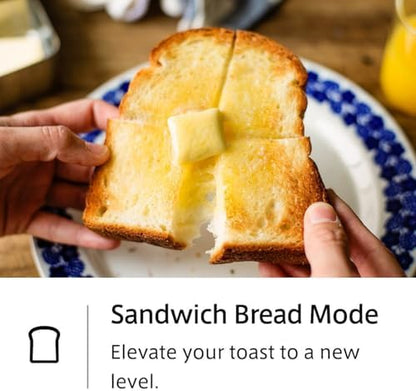 the Toaster | Steam Oven Toaster | Compact Size 14.1" W X 12.6" D X 8.2" H | 5 Cooking Modes: Sandwich Bread, Artisan Bread, Pizza & Pastry, Oven | Baking Pan Included | US Version | Gray4