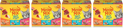Meow Mix Paté in Gravy Surf N’ Turf Patés Variety Pack, Wet Cat Food, 2.75 Oz Cup, 12 Pack17
