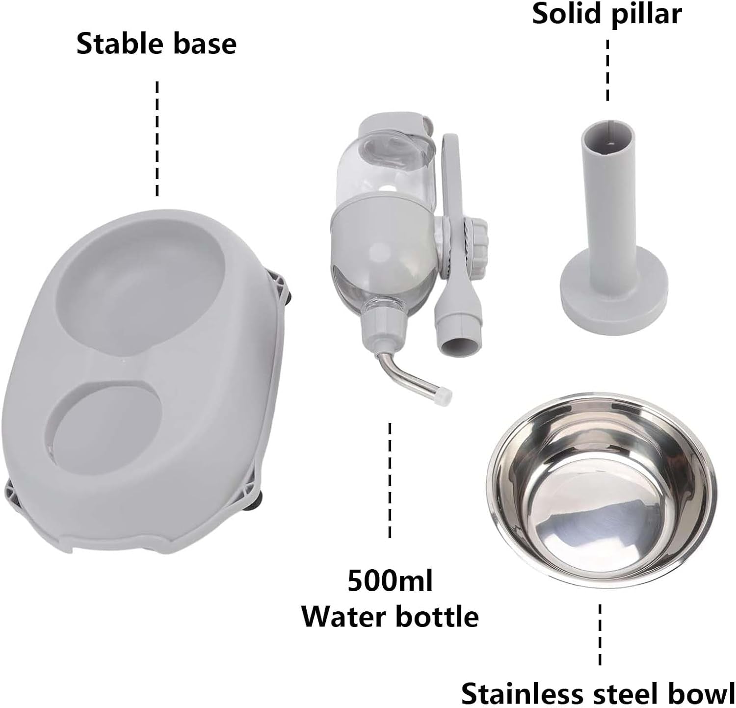 2-in-1-pet-standing-water-dispenser-500ml-pet-water-dispenser-with-stand-height-detachable-pet-standing-water-dispenser-bowl-for-cat-rabbit-golden-hamster-11-x-7-7-x-15-4in