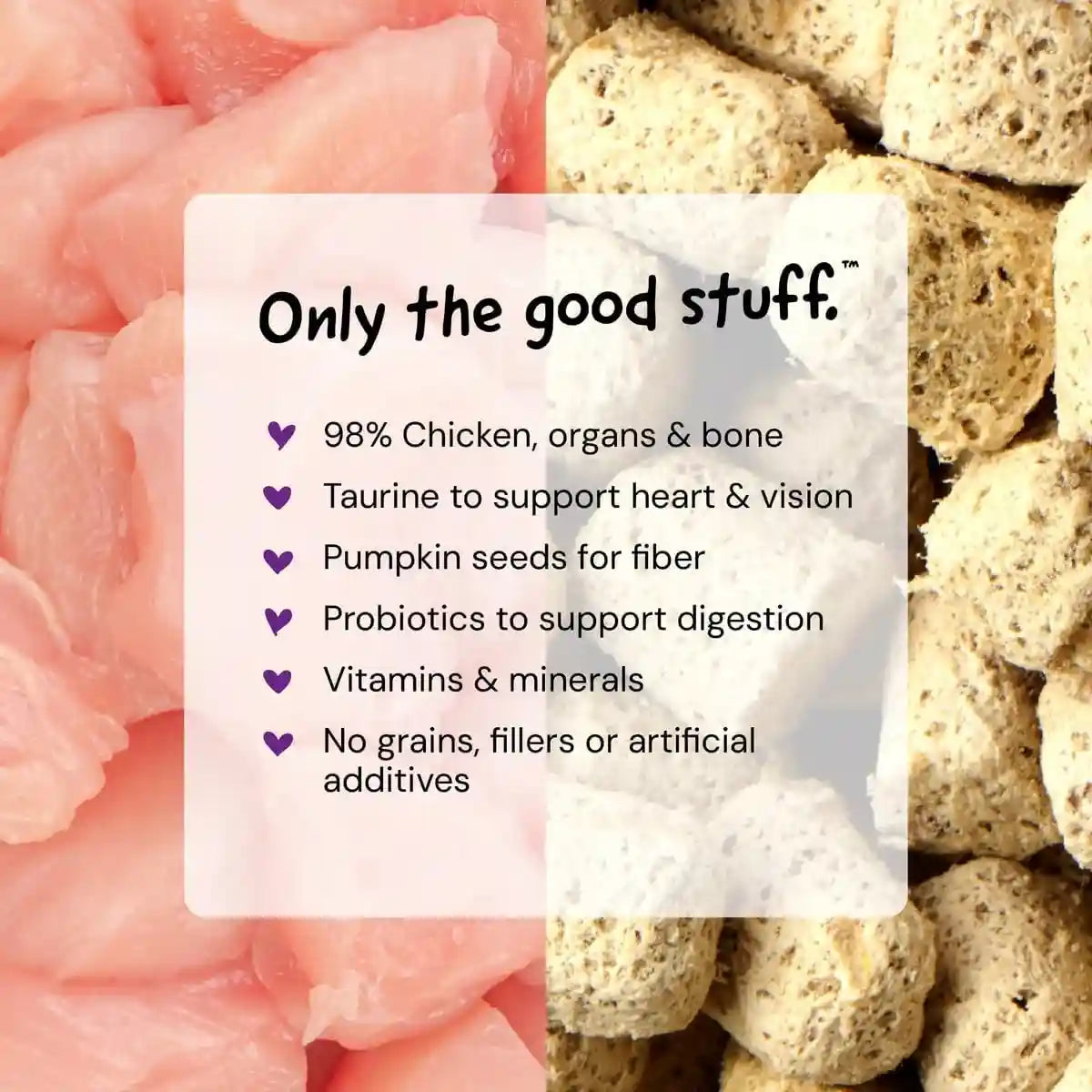 stella-chewys-freeze-dried-raw-cat-dinner-morsels-premium-chicken-recipe-with-98-cage-free-meat-organs-natural-grain-free-cat-kitten-food-made-in-usa-3-5-oz