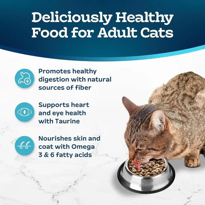 Blue Buffalo Tastefuls Adult Cat Dry Food, Multi-Protein Chicken & Turkey Recipe, 15-Lb. Bag4