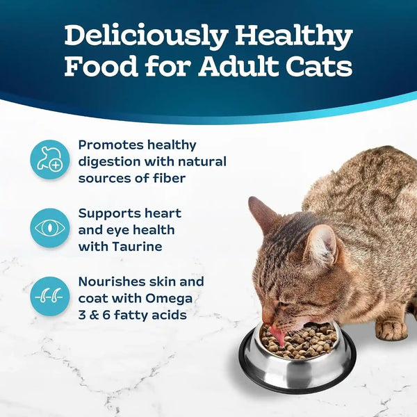 Blue Buffalo Tastefuls Adult Cat Dry Food, Multi-Protein Chicken & Turkey Recipe, 15-Lb. Bag4