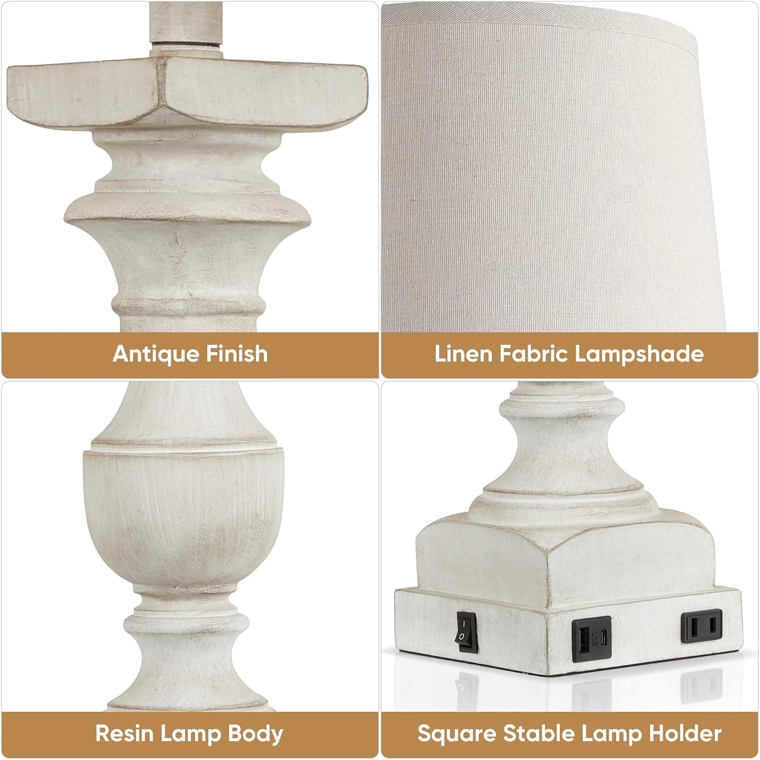 28-washed-white-resin-table-lamp-set-of-2-beside-lamp-with-usb-port-rocker-switch-2-bulbs-included-6w-2700k-warm-light-farmhouse-bedside-lamp-for-nightstand-desk-livingroom-bedroom-decor
