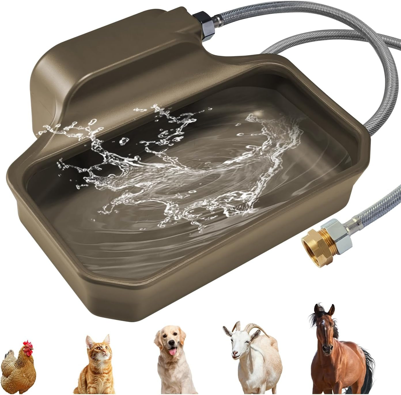 petten-auto-fill-dog-water-bowl-outdoor-1gal-3-75l-automatic-dispenser-auto-refill-float-valve-no-electricity-3-75l-for-dogs-cats-livestock-3-4ght-hose-connection-food-grade-hdpe-durable