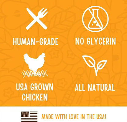 Full Moon® Essential Chicken Savory Bites Dog Treats 16 Oz | Human Grade, No Corn, No Wheat, No Soy, Glycerin Free, Made in the USA5