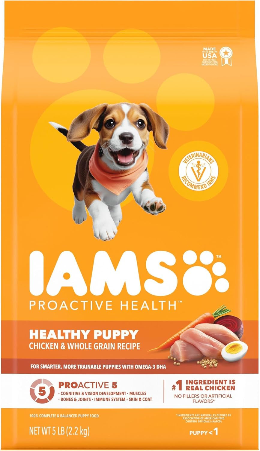 iams-proactive-health-puppy-dry-dog-food-chicken-whole-grain-15-lb-real-chicken-1-ingredient-vet-recommended-omega-3-dha-for-cognitive-vision-development-calcium-for-bones-joints